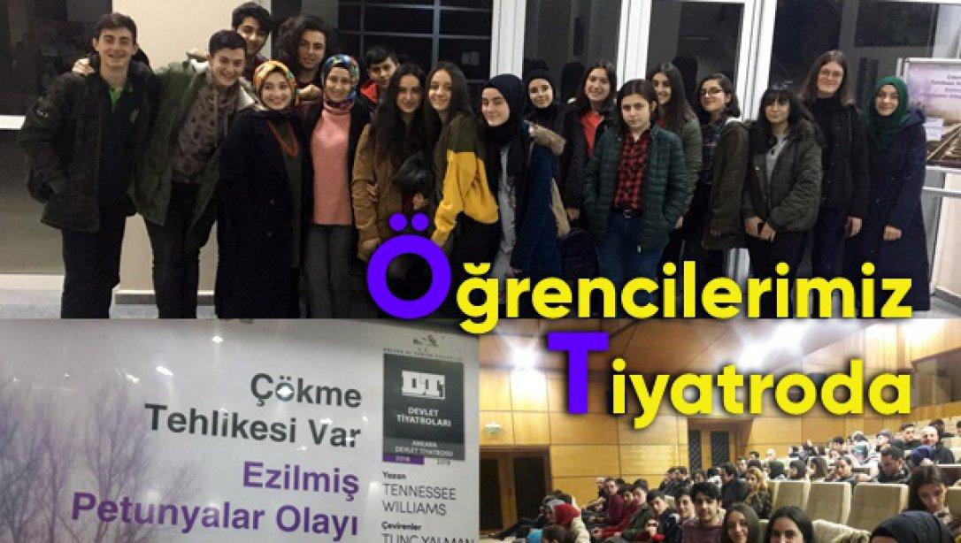 Şehit Kemal Mutlu Fen Lisesi Öğrencilerimiz Tiyatro İzlemeye Gitti