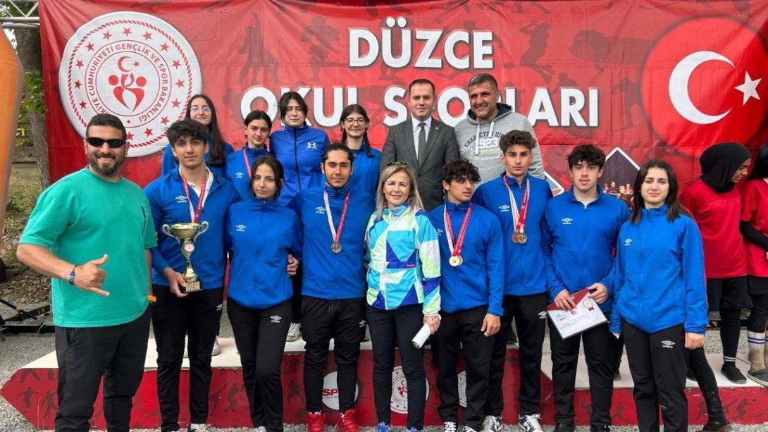 İLÇEMİZ GÜNEYSU SPOR LİSESİ ÖĞRENCİLERİ TÜRKİYE RAFTİNG ŞAMPİYONU