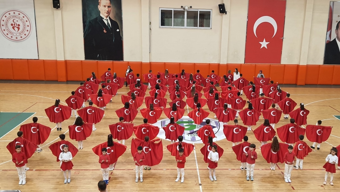 23 NİSAN ULUSAL EGEMENLİK VE ÇOCUK BAYRAMI KUTLAMA PROGRAMI GERÇEKLEŞTİRİLDİ